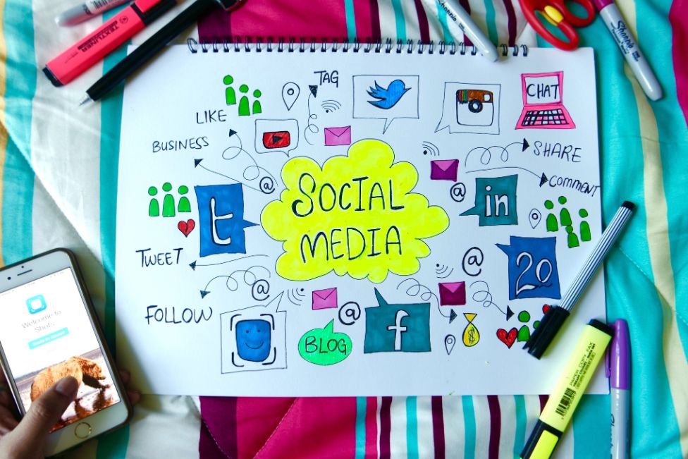 how to increase social media followers from website