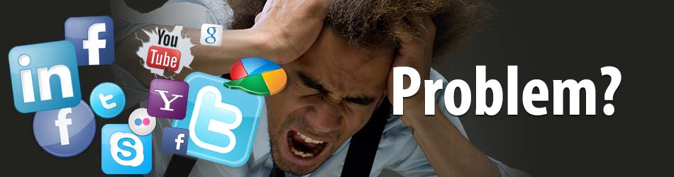 why large companies have problems with social media